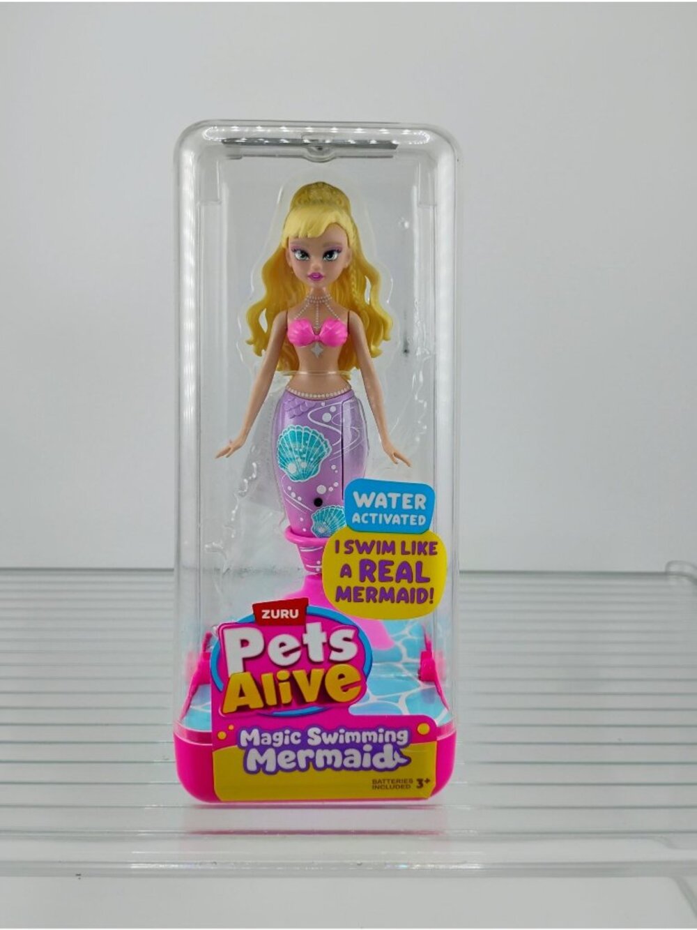 Zuru Pets Alive Magic Swimming Mermaid Water-Activated Toy